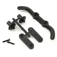 RPM Adjustable Height Body Mounts - Traxxas | Slash 4x4 | Black