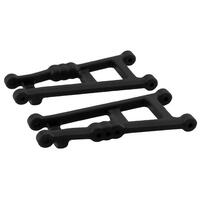RPM Rear Arms - Traxxas | e-Rustler 2wd / e-Stampede 2wd  | Black