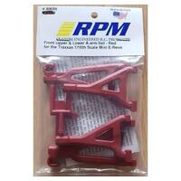 RPM Front A-arms - Traxxas | 16th scale e-Revo | Red
