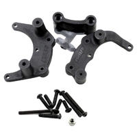 RPM Mount for Rear Bumper / Wheelie Bar - Traxxas | Slash 2wd / e-Rustler 2wd / e-Stampede 2wd / Bandit | Black