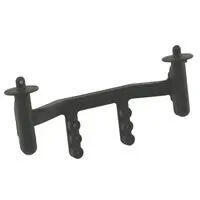 RPM Adjustable Rear Body Mounts & Posts - Traxxas | Slash 2wd / Nitro Slash | Black