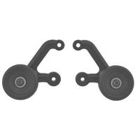 RPM Low Visibility Wheelie Bars (for use with RPM Rear Bumpers only) - Traxxas / Losi | Slash 2wd / Slash 4x4 / SCTE | Black