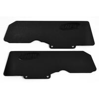 RPM Mud Guards for RPM #81722 & #81729 Rear A-arms - ARRMA | most 6S vehicles (V5, EXB and older) | Black