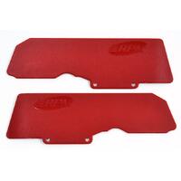 RPM Mud Guards for RPM #81722 & #81729 Rear A-arms - ARRMA | most 6S vehicles (V5, EXB and older) | Red