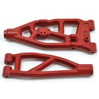 RPM Front Left Upper & Lower A-arms - ARRMA | most 6S vehicles (V5, EXB and older) | Red