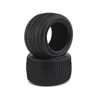 Raw Speed Waffle Buggy Rear Tire - Clay With Black Insert - Rs100302Cb