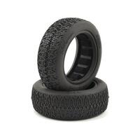 RAW SPEED STAGE TWO 2W BUGGY FRONT TIRE - SUPERSOFT WITH BLACK INSERT - RS160304SSB