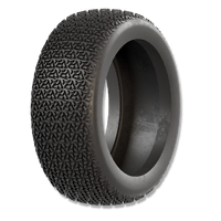 RAW SPEED TRIAD 1/8 BUGGY TIRE - SOFT WITH BLACK INSERT - RS180117SB