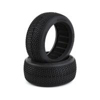 RAW SPEED VILLAIN 1/8 TRUGGY TIRE - SOFT WITH BLACK INSERT - RS180205SB