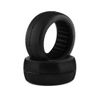RAW SPEED SUPERMINI 1/8 TRUGGY TIRE - SOFT WITH BLACK INSERT - RS180209SB