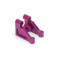 Schumacher Purple Alloy Bulkhead - Havoc - Sch-U2962