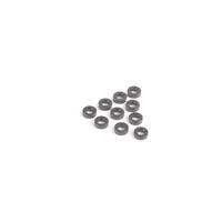 SCHUMACHER M3 BLACK ALLOY WASHERS 2.00MM (PK10) - SCH-U7711