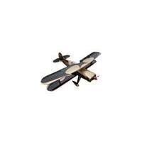 SEAGULL MODELS STEEN SKYBOLT RC BI-PLANE, 15CC ARF, BLACK GOLD, SEA-237B