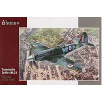 SPECIAL HOBBY 1/72 SUPERMARINE SPITFIRE MK.24 "LAST OF BEST" PLASTIC MODEL KIT
