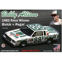Salvinos J R 1/24 Bobby Allison 88 Buick Regal 1982 Winner Plastic Model Kit