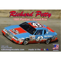 SALVINOS J R 1/24 RICHARD PETTY 1985 PONTIAC GRAND PRIX PLASTIC MODEL KIT [RPGP1985D]
