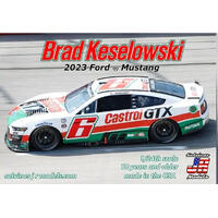 SALVINOS J R 1/24 RFK RACING 2023 BRAD KESLOWSKI FORD MUSTANG "CASTROL OIL" PLASTIC MODEL KIT [RFF2023BKDA]