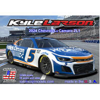 SALVINOS J R 1/24 HENDRICK MOTORSPORTS, 2024, KYLE LARSON, CHEVROLET CAMARO  PRIMARY   PLASTIC MODEL KIT [HMC2024KLP]