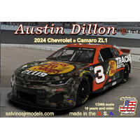 SALVINOS J R 1/24 RICHARD CHILDRESS RACING 2024 AUSTIN DILLON CAMARO "BASS PRO SHOPS" PLASTIC MODEL KIT [RCC2024ADP]