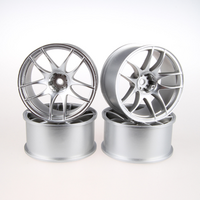 SPEEDLINE WHEEL RIMS "2.2" 10 SPOKE OFFSET 5 MATTE-SILVER 4PCS