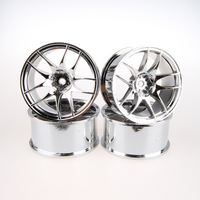 SPEEDLINE 037C8 WHEEL RIMS "2.2" 10 SPOKE OFFSET 7 CHROME-SILVER 4PCS - SL037C8