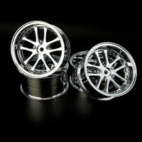 Speedline 085C8 Bigger Size "2.2" 10 Spoke Offset 5 Chrome 4Pcs - Sl085C8