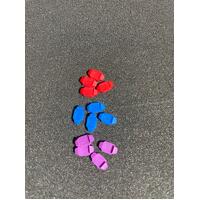 SOTA - INSERTS - PURPLE, BLUE, RED - 4PCS EACH COLOUR