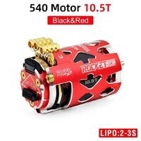 Surpass Rocket-Rc Thunder Power 540 Drift Sensored Motor Red 10.5T