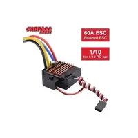 Surpass Hobby 60A Brushed Esc For 1/10Th Rc Crawler Cars