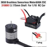 Surpass Hobby Rocket Waterproof 3650 Sensorless Motor+60Aesc 3100Kv