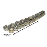 Surpass 38T 48Dp Pinion Gear Alloy Steel 3.175Mm Bore For 1/10 Cars