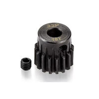 SURPASS 16T 32DP PINION GEAR ALLOY STEEL 5.0MM BORE FOR 1/8 CARS