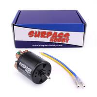 SURPASS HOBBY 540 BRUSHED MOTOR 3-SLOT 35T RPM: 13000 IO: 1.1A ?3.175*12MM