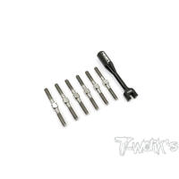 Tworks 64 Titanium Turnbuckle Set ( For Sworks S12-2) - Tb-205