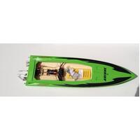 ARIANE ELECTRIC BOAT W/3674 MOTOR GREEN