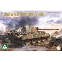 Takom 1/35 Pzkpfwg.V Panther A Late 2 In 1 [Sd.Kfz.171/268] Plastic Model Kit