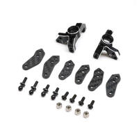 Tlr Aluminium Spindle Set, Black, 22S Sprint Car
