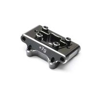 TLR ALUMINIUM FRONT PIVOT BLOCK, BLACK, 22S SPRINT CAR