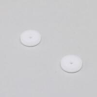 TLR 13MM SHOCK PISTON, BLANK, 2.5MM, 2PCS