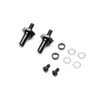 Tlr Front Axle, Aluminum, 2Pcs, 22X