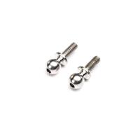 TLR BALL STUD, 5.8MM X 8MM, TITANIUM, 2PCS, 22X