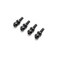 TLR BALL STUD, 5.8MM X 8MM, 4PCS, 22X