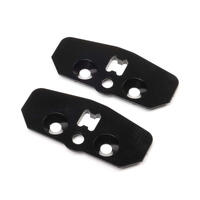 Tlr Standard Length Adjustable Chassis Aluminium Skid Plate, 8X 2.0, 2Pcs