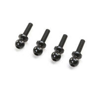 TLR 5.8x10mm Ball Stud, 4pcs, 22X-4 2.0