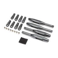 Tlr Lower Shock Mount 4-Link Bar Set, 15Inch, 4Pcs, Lmt, Tuned Lmt