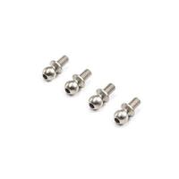 TLR BALL STUD, LOW MOUNT, 4.8 X 5MM, 4PCS, 22 5.0 DC ELITE