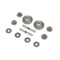 Tlr Differential Gear And Shaft Set, 8X 2.0, 8Xe 2.0