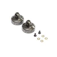 TLR 16MM BLEEDER SHOCK CAP, ALUMINIUM, 2PCS, 8X ELITE