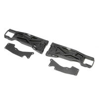 Tlr Front Arms And Inserts, 2Pcs, 8Xt