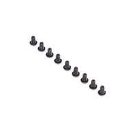 TLR BUTTON HEAD SCREWS, M2.5X4MM, 10PCS, 8X ELITE
